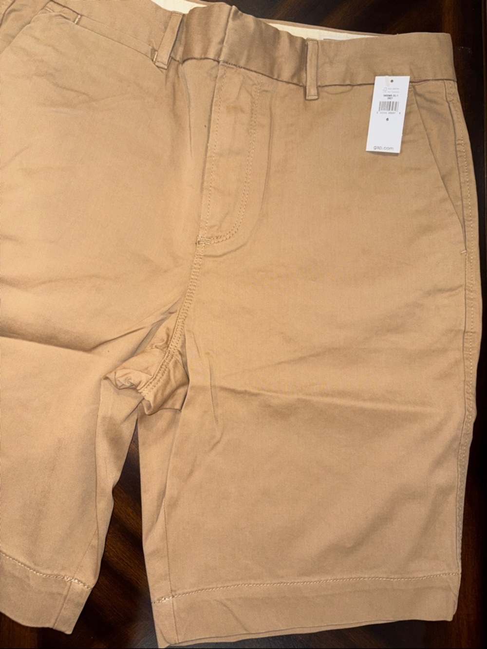 Women’s Bermuda Shorts in Tan - Classic Comfort